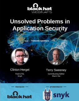 Unsolved Problems in Application Security